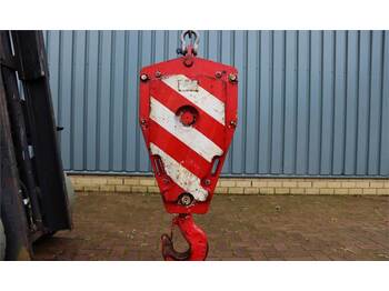 Demag HOOKBLOCK 16t 16t, 1 Sheave, Ø 16 mm  - Adapterek