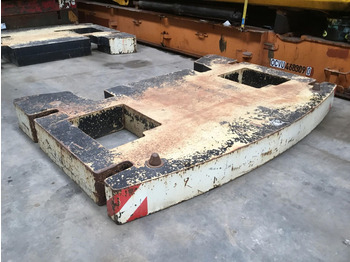 Terex Demag AC 350-1 counterweight 10 ton - Ellensúly