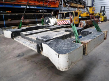 Terex Demag AC 350-1 counterweight 7 ton - Ellensúly