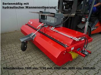 EURO-Jabelmann Staplerkehrmaschinen 1,50 m, einschl. hydr. Entleerung, aus laufe  - Ferde seprő