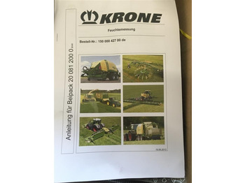 Szálastakarmány betakarítás gépei KRONE Big pack
