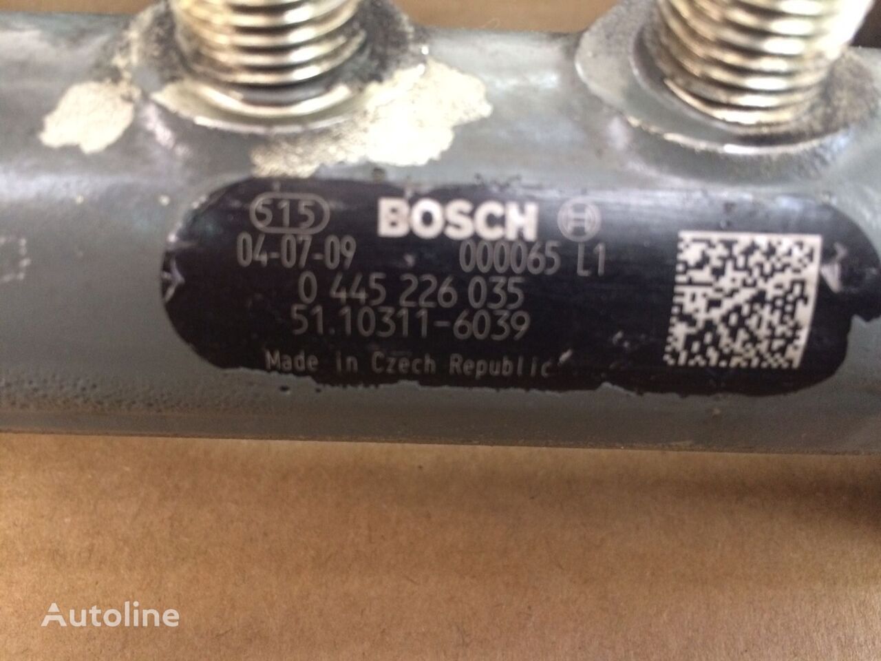 Befecskendező szelep - Teherautó Bosch - TUBO PRESSIONE COMMON RAIL BOSCH   MAN: 6 kép.