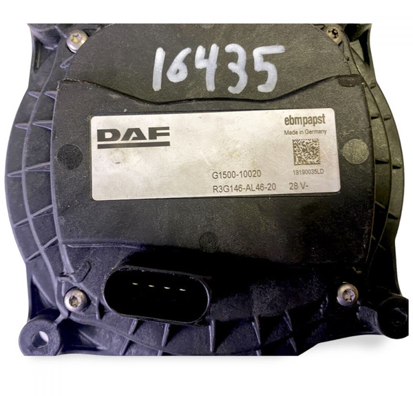 Klíma alkatrész DAF EBMPAPST,DAF XF106 (01.14-): 3 kép.