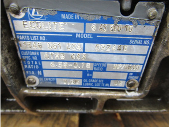 Sebességváltó - Teherautó DAF LF55 180 ATRONIC GEARBOX TYPE AS800TO: 3 kép.