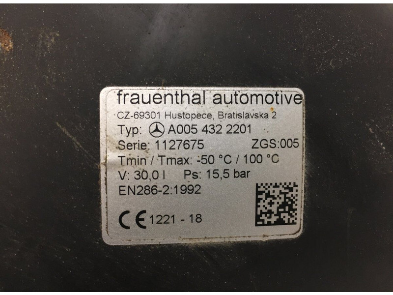 Légbeszívó rendszer Frauenthal Automotive Actros MP4 2545 (01.13-): 4 kép.