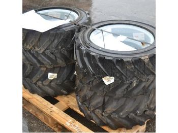  Tyres to suit Genie Lift (4 of) c/w Rims - Gumiabroncs