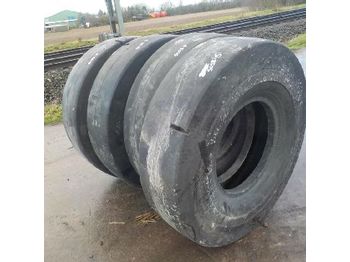  Unused 14.00-24 Tyres to suit Pneumatic Roller (Bomag, CAT, Dynapac, Hamm, Ammann) - Gumiabroncs