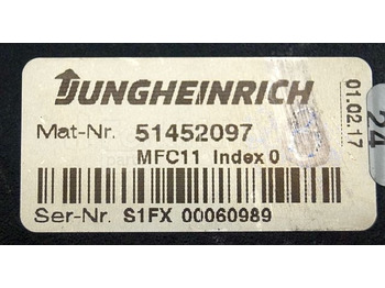 Jungheinrich 51452097 Brake MFC11  Index O sn. S1FX00061128 - ECU - Anyagmozgató gép: 3 kép.