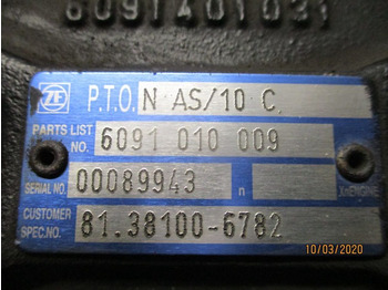 Hidraulika - Teherautó MAN 81.38100-6782 PTO POMP TGX TGS: 3 kép.
