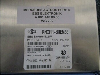 Elektromos rendszer - Teherautó Mercedes-Benz ACTROS A 001 446 00 36 EBS ELEKTRONIK EURO 6: 2 kép.