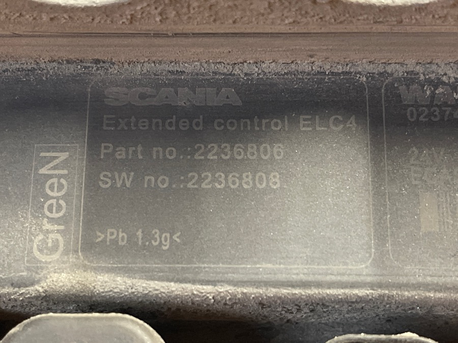 Elektromos rendszer - Teherautó SCANIA ELECTRONIC CONTROL UNIT 2236806: 2 kép.