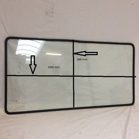 Új Ablak és alkatrészek - Anyagmozgató gép Window for OM Komatsu: 2 kép.
