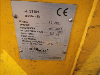 Elektromos vontató Charlatte TE206: 3 kép.