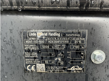 Gázüzemű targonca Linde H50T-02/600: 4 kép.
