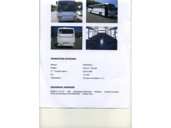 Busz PONTICELLI LR210 P SCOLER: 1 kép.