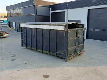 Multiliftes konténer BCK Haakarm afzetcontainer 30 m³ met afdeksysteem: 1 kép.