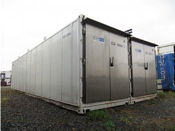 Hűtős felépítmény Containex - 2 x 40 Fuss Kühlcontaineranlage: 1 kép.