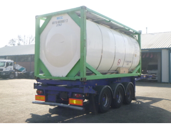 Tartály konténer, Félpótkocsi Danteco Food tank container inox 20 ft / 25 m3 / 1 comp: 4 kép.