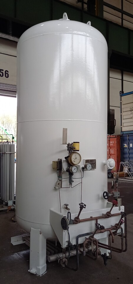 Tároló tartály Messer Griesheim Gas tank for oxygen LOX argon LAR nitrogen LIN 3240L: 7 kép.