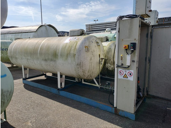 Tároló tartály Used skid installation 4850 L (4.8 m3) different setups multiple pieces available for sale Gas, lpg, gpl, gaz, propane, butane propane refilling station is used to refill cylinders, suitable for limited land and space.: 1 kép.