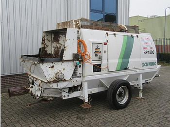 Stabil betonszivattyú 2015 SP 1800 D4 125 KW trailer static pump: 2 kép.