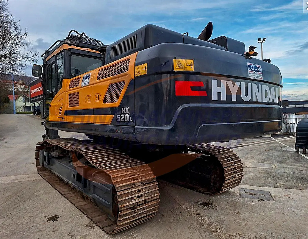 Kotrógép 52t Medium Sized Earthmoving Machines Used For Construction Site Cheaply Hyundai 520 Used Excavators: 6 kép.