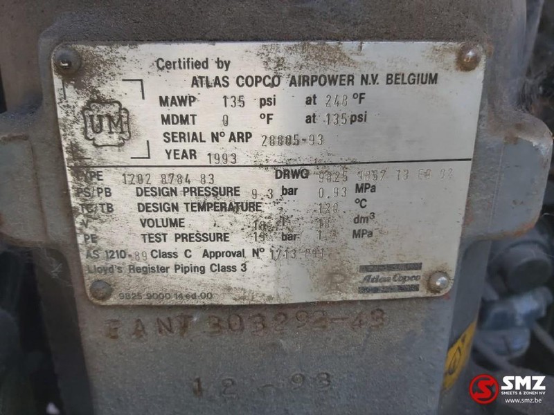 Légkompresszor Atlas-Copco Occ Compressor Atlas Copco 8 BAR: 7 kép.