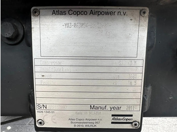 Légkompresszor Atlas-Copco XAS 37 Kubota 2 m3 / min 7 Bar Mobiele Silent Diesel Compressor: 3 kép.