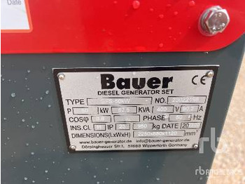 Áramfejlesztő BAUER GENERATOREN GFS-50 ATS 50 kW/62,5 kVA: 5 kép.