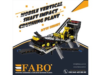 FABO MOBILE CRUSHING PLANT - bányászati gépek