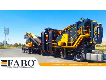 FABO MOBILE CRUSHING PLANT - bányászati gépek