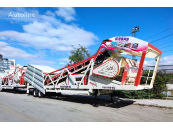 Beton növény MESAS 80 m3 MOBILE CONCRETE BATCHING PLANT