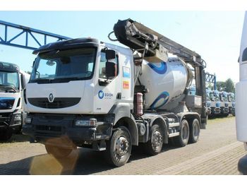 Betonkeverő Renault Kerax 410 8x4 / Band12m/ Mischer 9m³