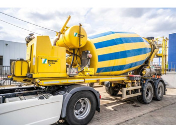Stetter MIXER/MALAXEUR STETTER 10m3+ MOTOR/MOTEUR - Betonkeverő félpótkocsi
