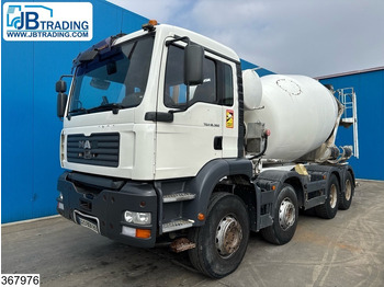 MAN TGA 32 360 8X4, Manual, Steel suspension, Stetter 9m3 - Betonmixer