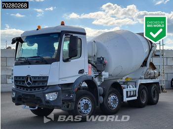 Mercedes-Benz Arocs 3240 8X4 9m3 Stetter Mixer Steelsuspension Automatic Euro 6 - Betonmixer