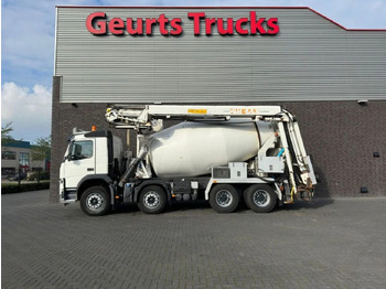  Volvo FM 410 8X4 + STETTER 9 M3 MIXER/MISCHER + THEAM - Betonmixer