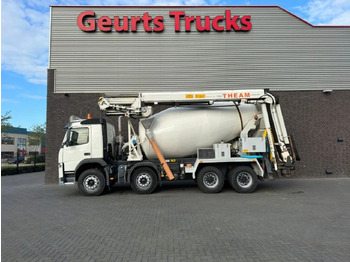  Volvo FM 410 8X4 + STETTER 9 M3 MIXER/MISCHER + THEAM - Betonmixer