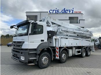 Betonpumpa Mercedes-Benz 4140 8x4 Schwing S 43 SX | Aufbau Baujahr 2016