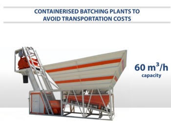 SEMIX Compact Concrete Batching Plant Containerised - Betonüzem