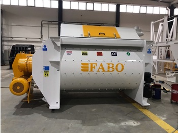 Új Betonipari gép FABO Double Shaft Concrete Mixer ( Twin Shaft Mixer ): 1 kép.