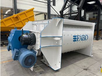 Új Betonipari gép FABO Double Shaft Concrete Mixer ( Twin Shaft Mixer ): 1 kép.