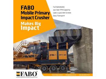 Új Mobil törőgép FABO MIC SERIES 400-500 TPH MOBILE CRUSHING & SCREENING PLANT: 1 kép.