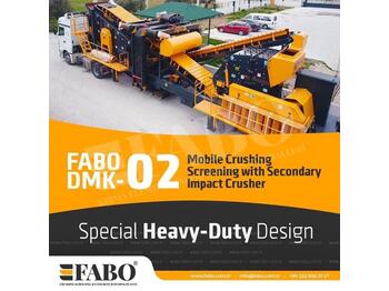 Új Röpítő törő FABO Secondary Impact Crusher 170-250 TPH | Stone Crusher: 1 kép.
