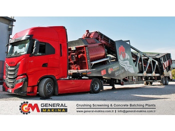Új Betonüzem General Makina Titan 100 m3 Mobile Concrete Batching Plant: 3 kép.