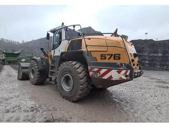 Gumikerekes homlokrakodó Liebherr L 576