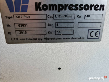Légkompresszor Kompresor śrubowy GARDNER DENVER Champion 7,5 kw: 4 kép.
