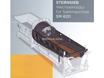  Sternsieb Wechselmodul für Doppstadt SM620 TYP 3 / 0-20mm - Osztályozó berendezés