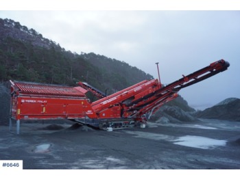 Osztályozó berendezés terex Finlay