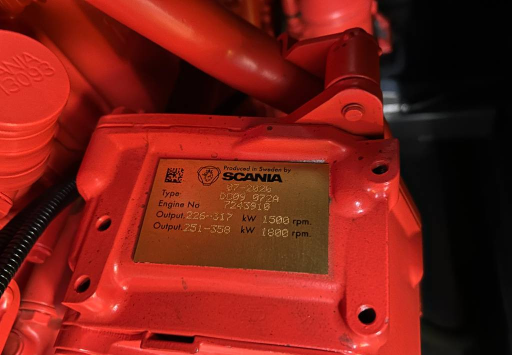 Áramfejlesztő Scania DC09 - 275 kVA Generator - DPX-17946: 5 kép.